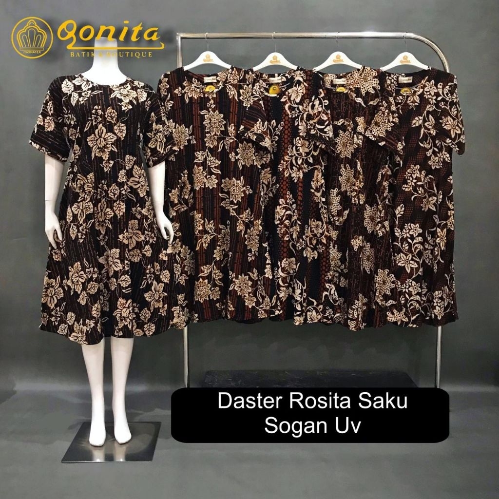 Daster qonita//batik qonita//batik pekalongan ori