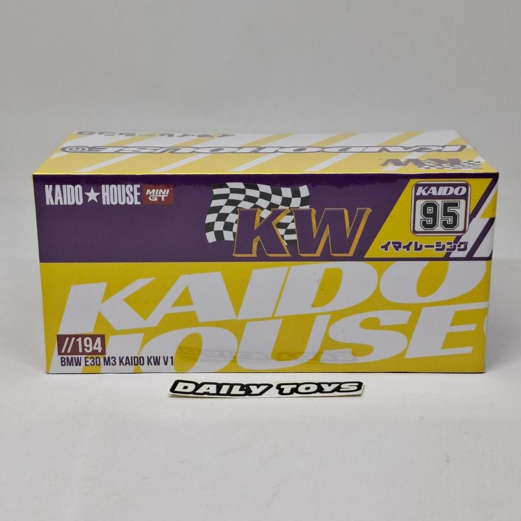 Mini GT x Kaido House #194 BMW M3 Kaido KW V1 Purple Sealed