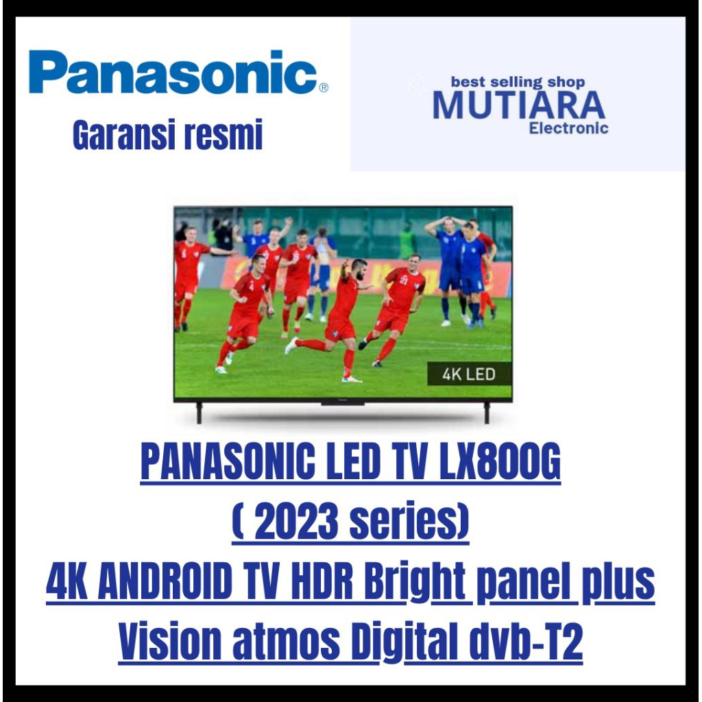 PANASONIC TH-75LX800G / 75LX800G /
TH 75LX800G Android Tv 75 inch