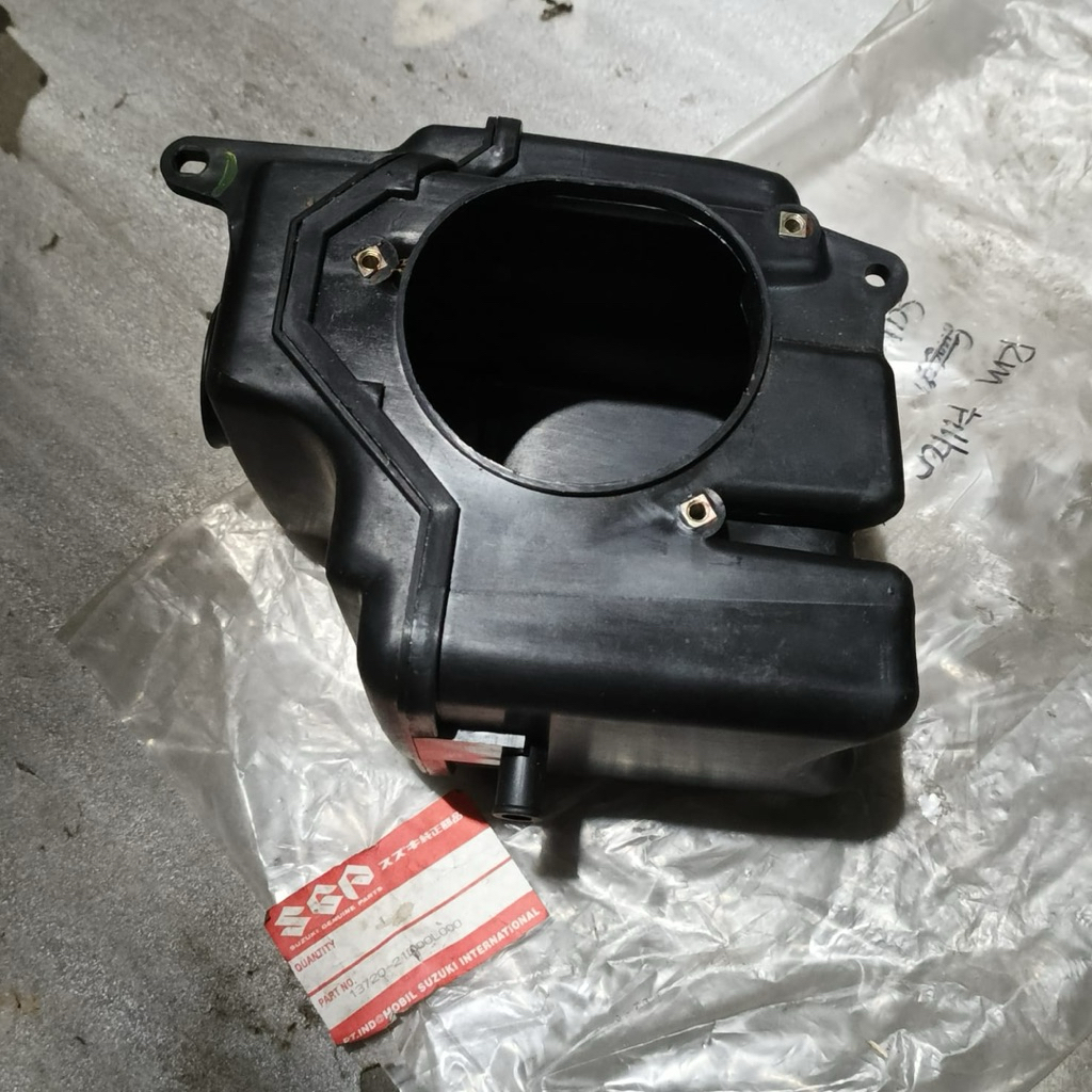 RUMAH BOX BOK BUSA FILTER SARINGAN ANGIN SUZUKI SATRIA RU LUMBA LSCM 2TAK 5 SPEED 21D00 ORIGINAL SGP
