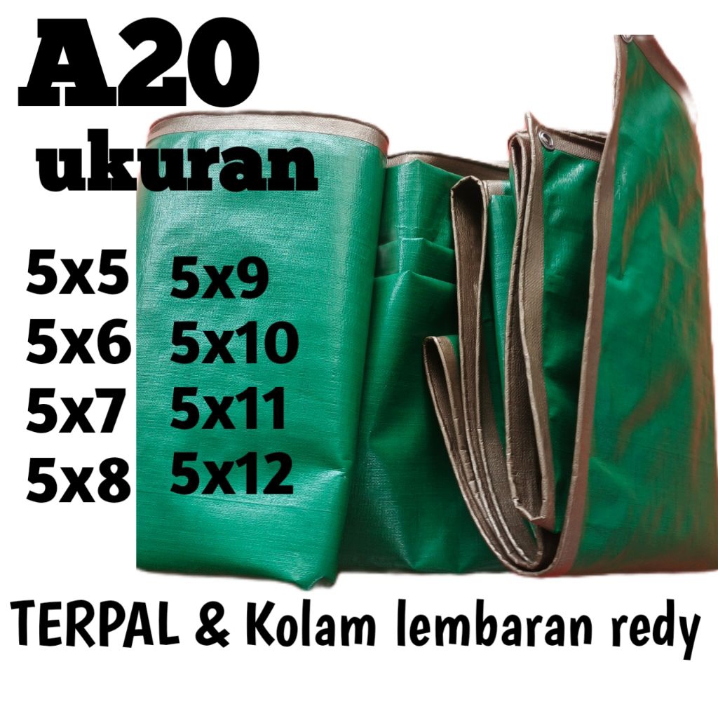 terpal lembaran A20 uv
