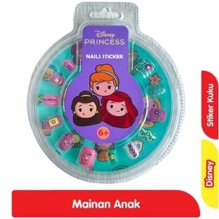 Alfamart Disney Princess Stiker Kuku Mainan Anak