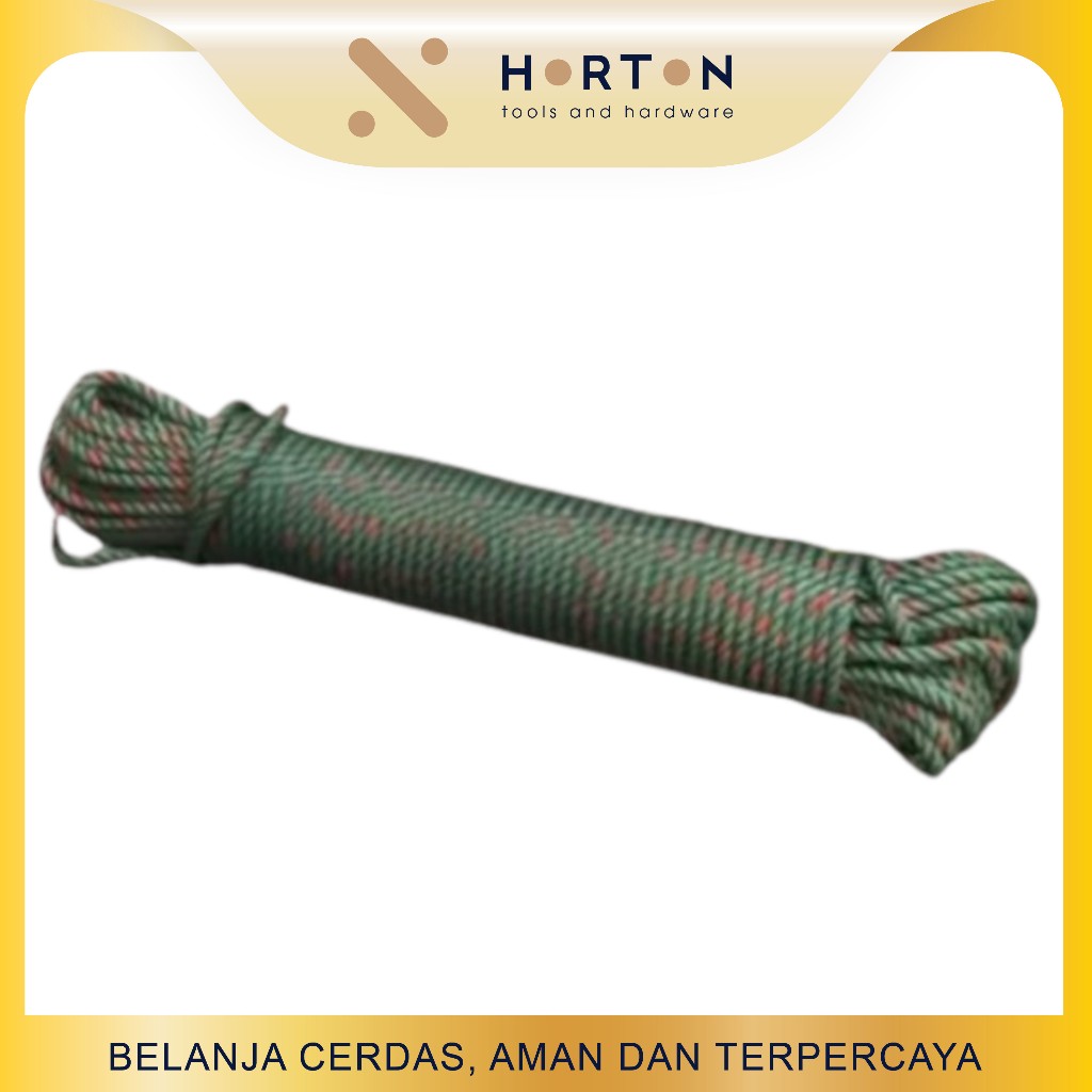 Tali Tambang Tali Nylon 3mm 4mm 5mm /  Tali Nilon Tambang 30 Meter