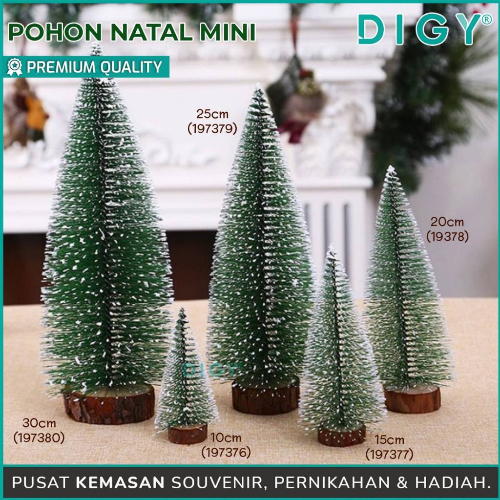 Hiasan Pohon Natal Dekorasi Meja Pajangan / Pohon Natal Mini Christmas Salju / Hiasan Natal / Hiasan