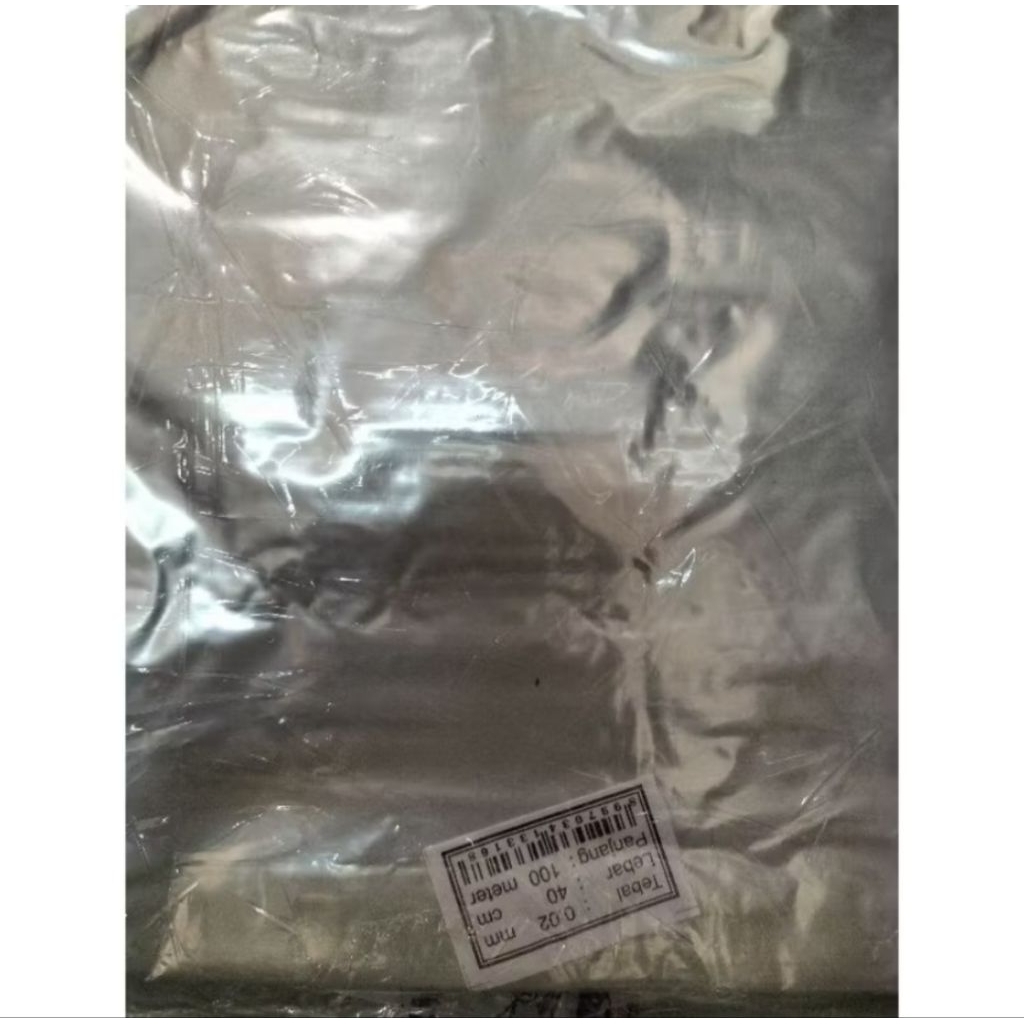 JET ROL TEBAL 02 LEBAR 40 | Kantong Plastik Rol | Kemasan Laundry | Bungkus Pakaian | Kantong Plasti