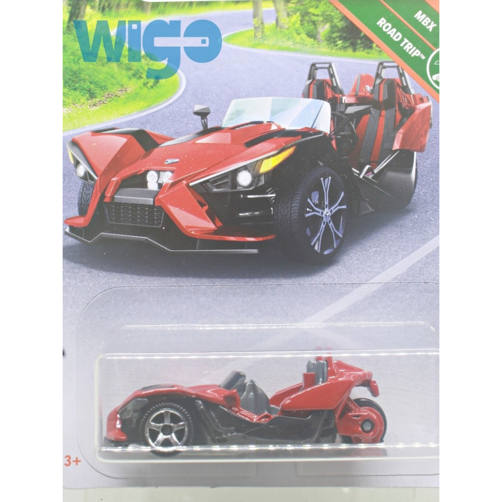Matchbox Polaris Slingshot merah lot R 2019 Diecast