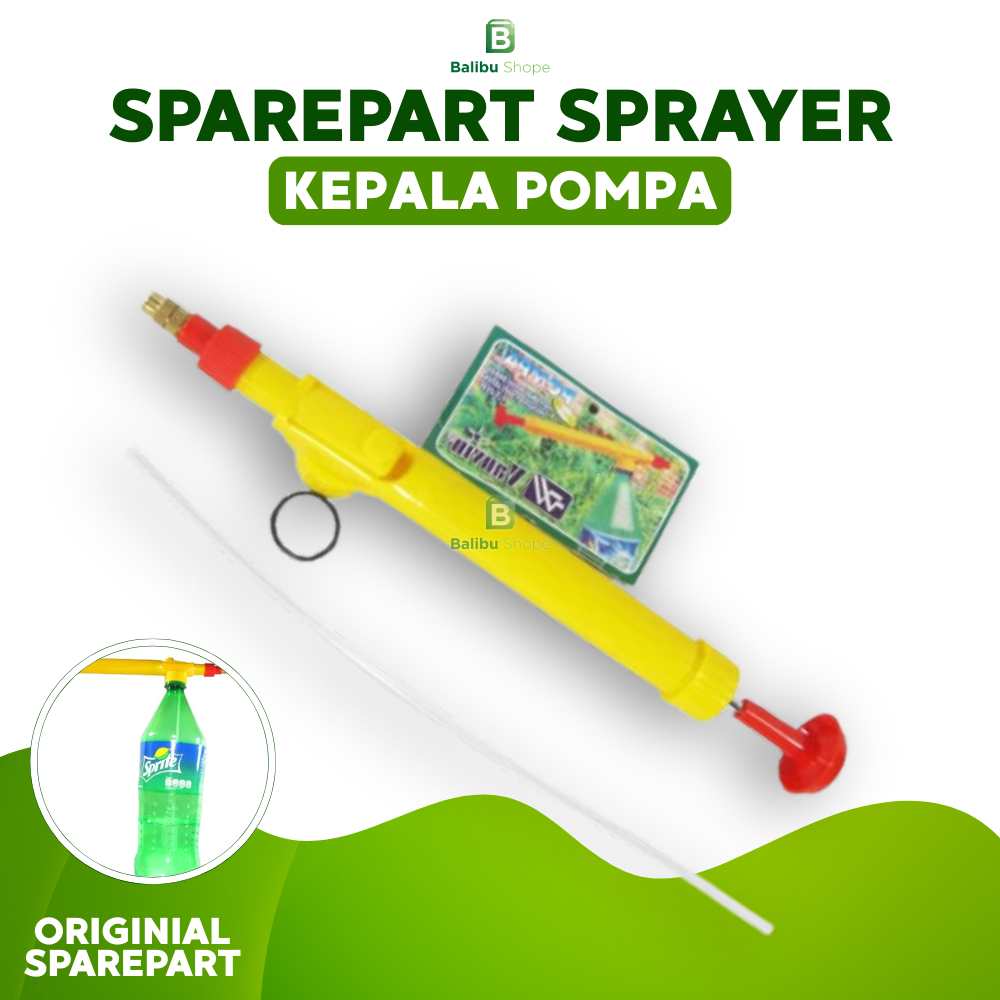 Kepala Pompa Sprayer Botol Panjang