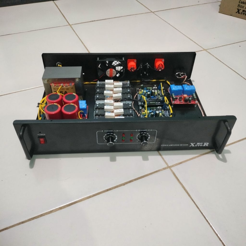 Power rakitan amplifier 10 Amper ct45