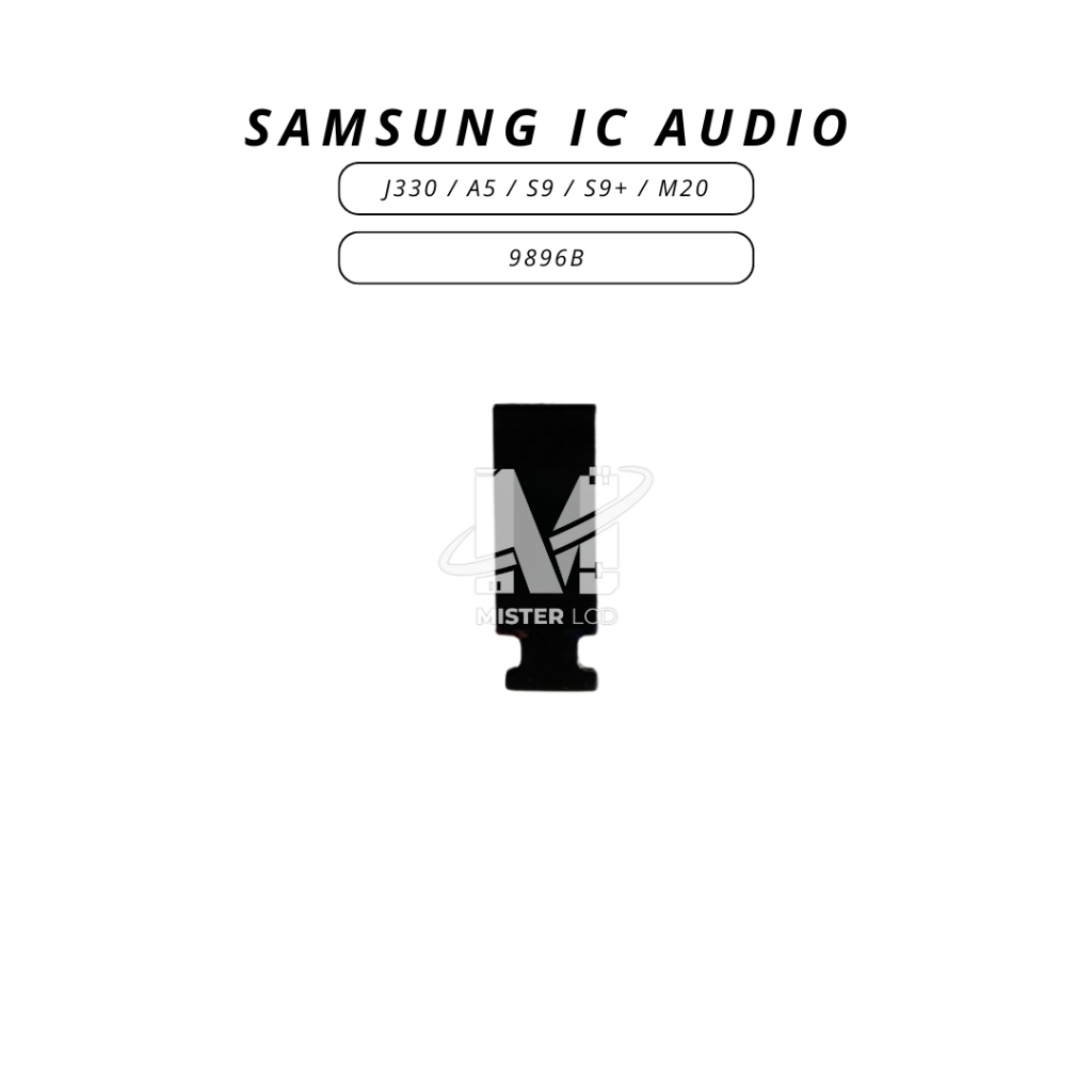 IC AUDIO SAMSUNG J330 / A5 / S9 / S9+ / M20 (9896B)