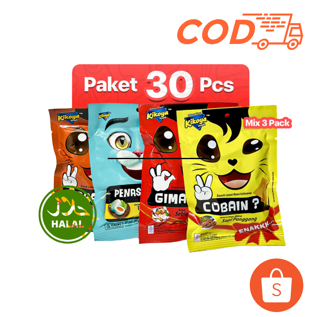 Kikoya Snack Makanan Ringan All Varian