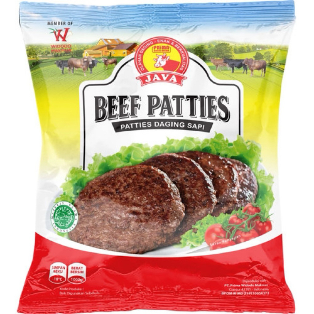 Java Beef Patties 500gr