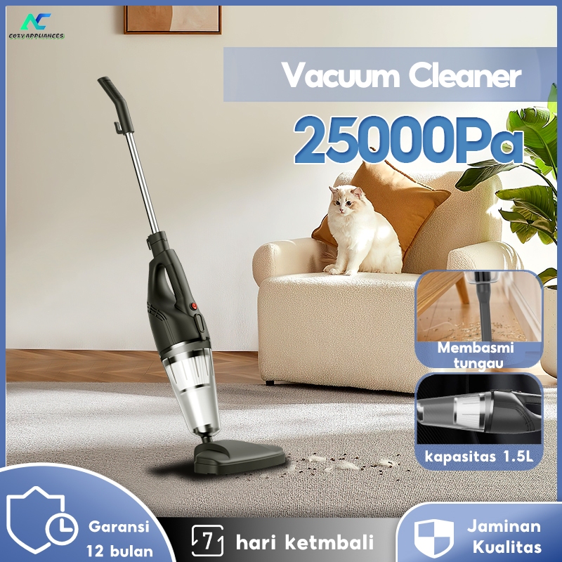 TIXX Vacuum Cleaner Multifungsi Yang Kuat 25000Pa Vacuum Cleaner Penyedot Debu 2 In 1
