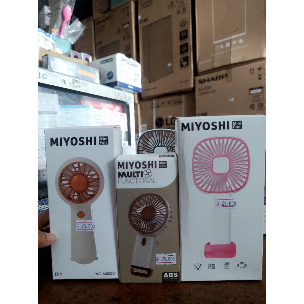 mini fan portable miyoshi