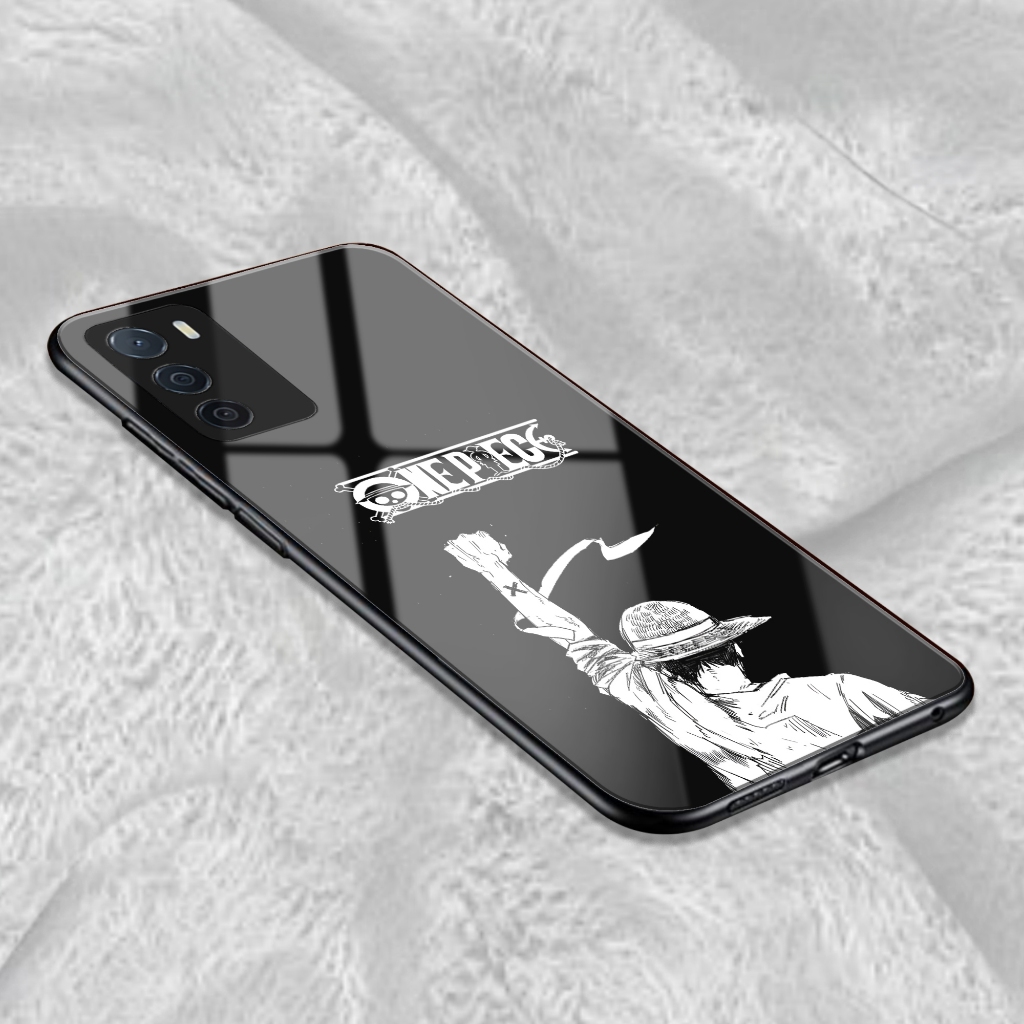 Case Kilau Cocok Untuk OPPO A16 - A16S - A54S Kamera Protect - One Piece A12 - Softcase Oppo Terbaru