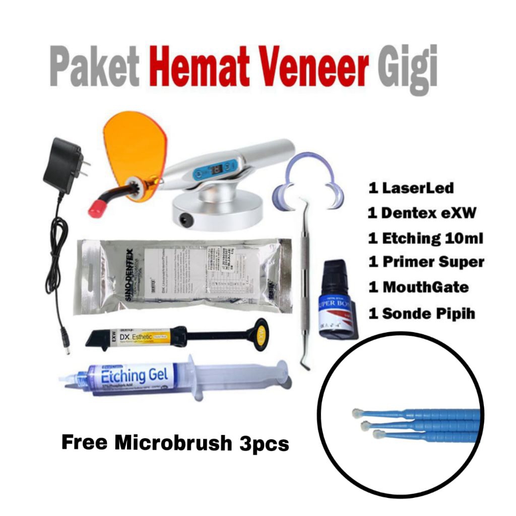 Paket Veneer gigi KOMPLIT & HEMAT