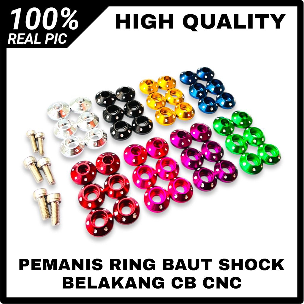PEMANIS RING BAUT MANISAN RING BAUT SHOCK BELAKANG CB CNC