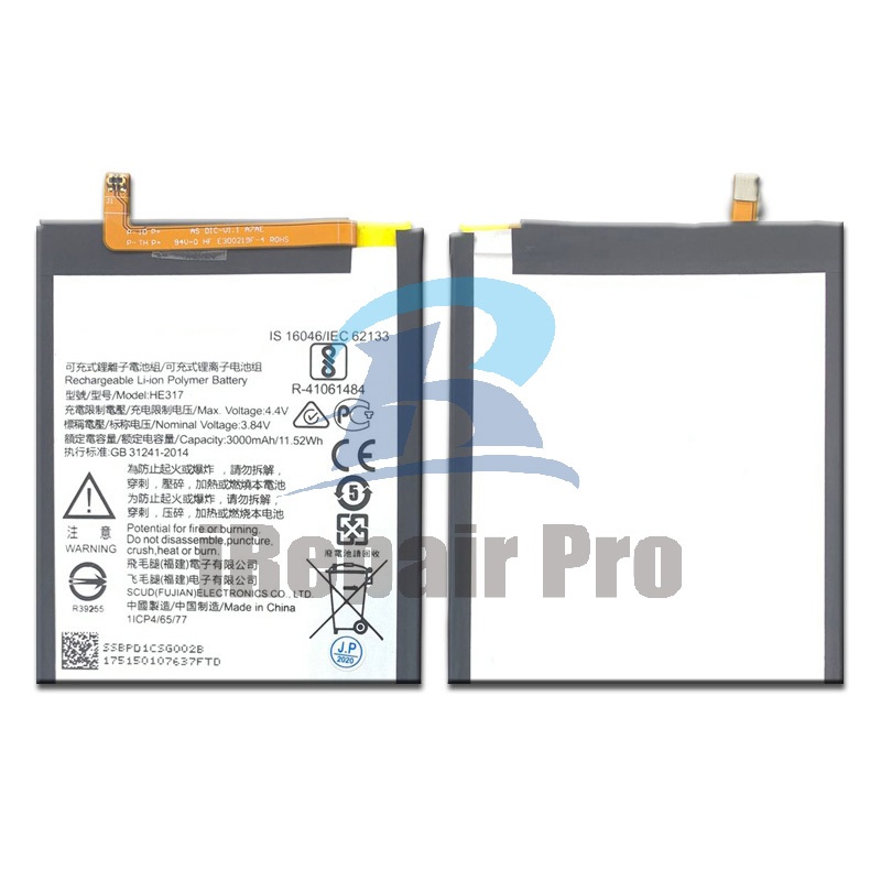 BATERAI BATRE NOKIA 6 HE317 - TA1000 TA1003 BATTERY