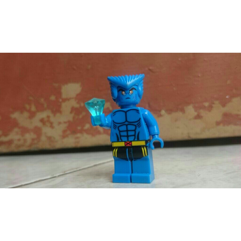 Mainan Balok Minifigure Super Hero Heroes Marvel X-men Beast Classic Bootleg/KW (S3cond)