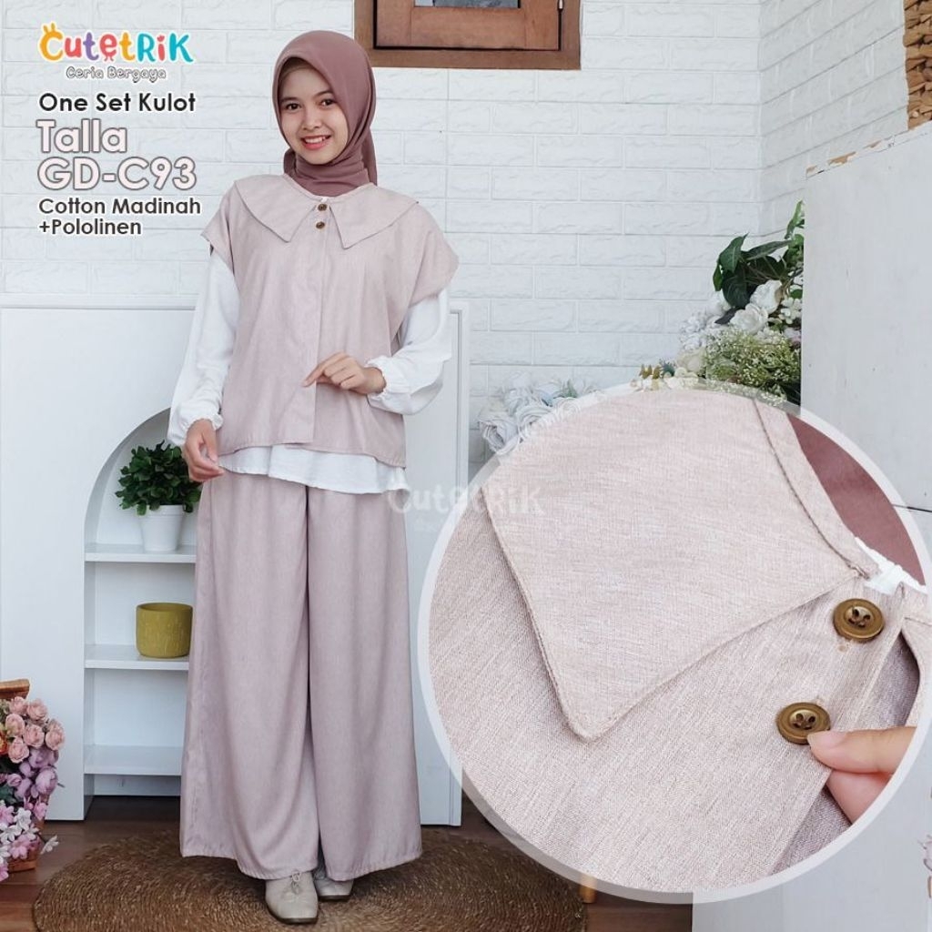 SETELAN  KULOT ANAK & REMAJA BY CUTETRIK