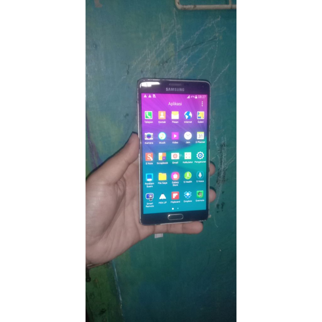samsung galaxy note 4 n910h second layak pakai