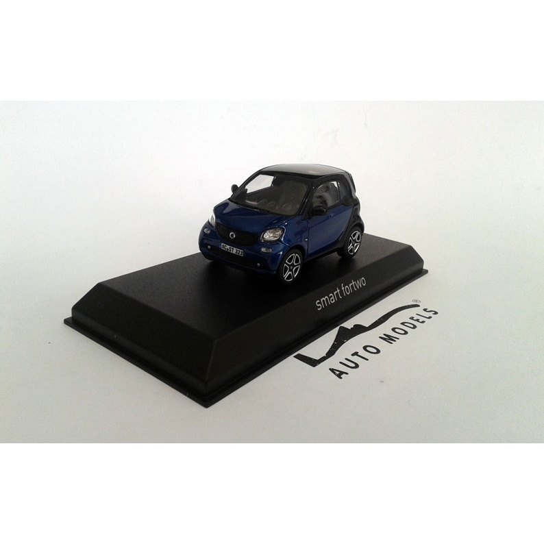 Norev Smart Fortwo 2015 Black Blue