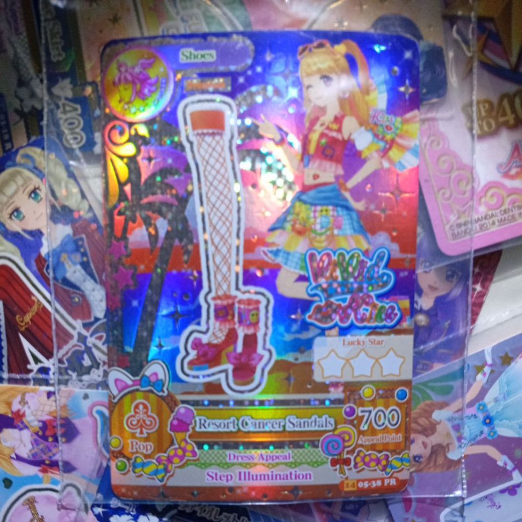 Aikatsu Vivid Kiss Premium Resort Cancer Sandals