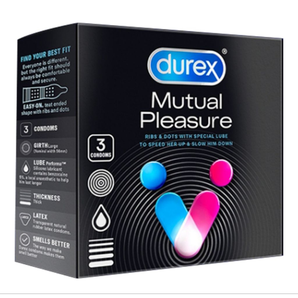 Durex Mutual Pleasure Kondom Gerigi 3 pcs