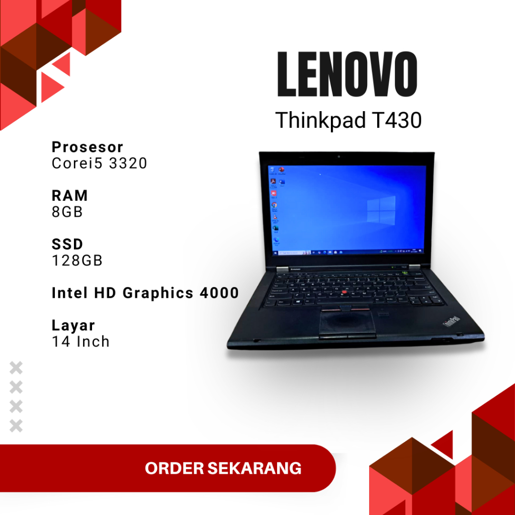 Laptop Lenovo Thinkpad T430 Intel Core i5
