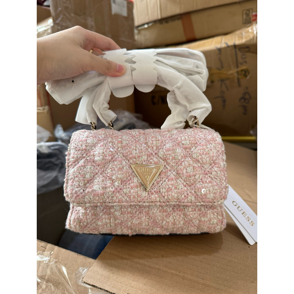 tas giully pink guess original