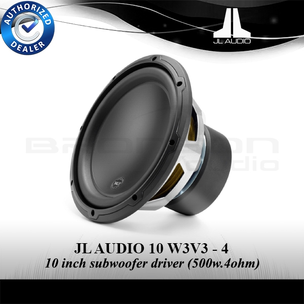 Jl Audio 10 W3V3 - 4 / Subwoofer Jl Audio W3V3 4 ohm by Bronson Audio