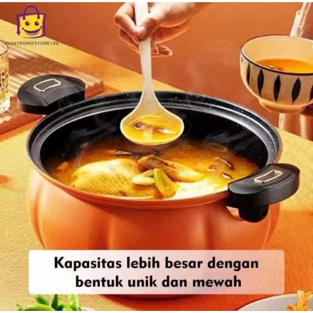 Yundai panci presto labu 28cm 8L Presto labu panci batu medis premium quality Yundai