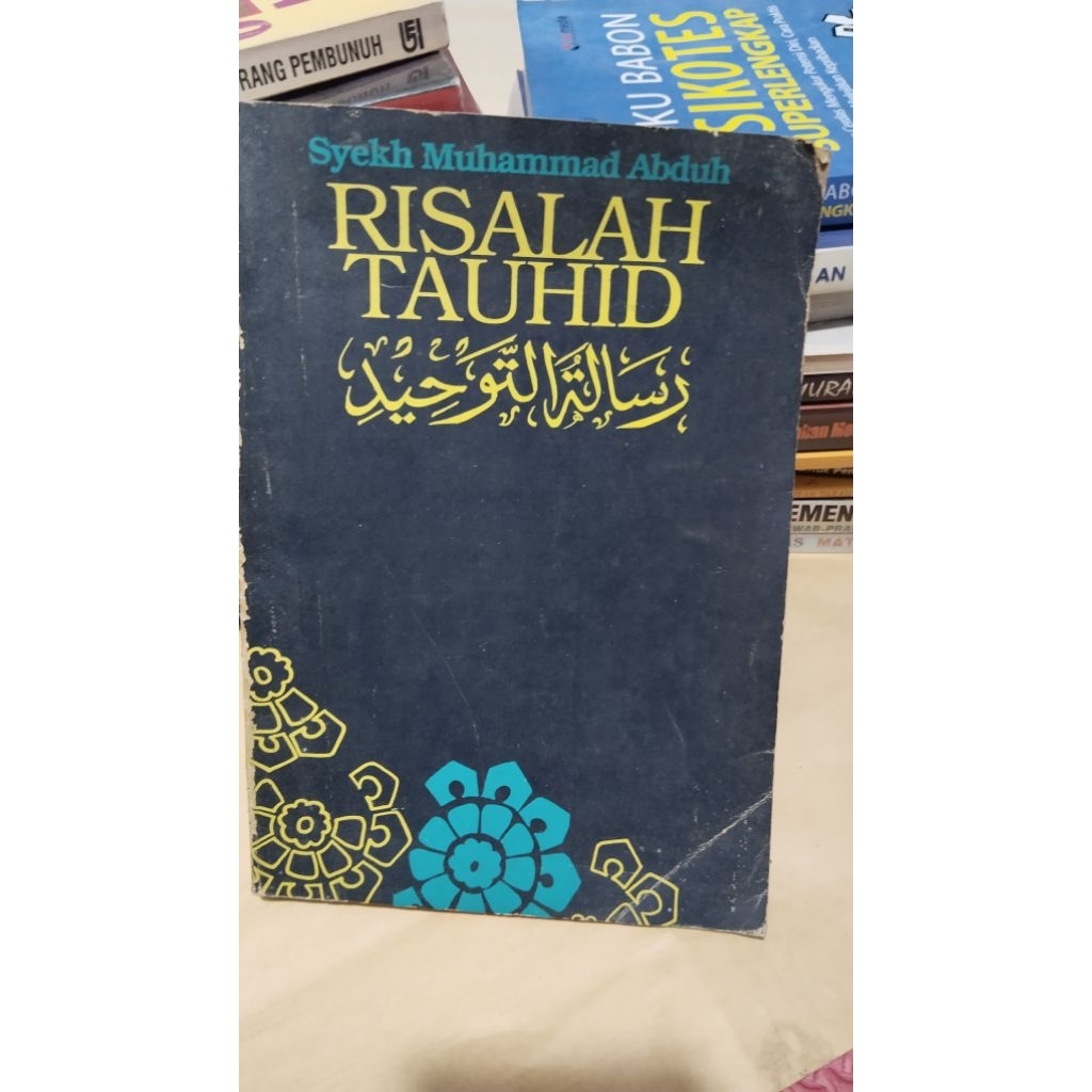 BUKU RISALAH TAUHID,SYEKH MUHAMMAD ABDUH