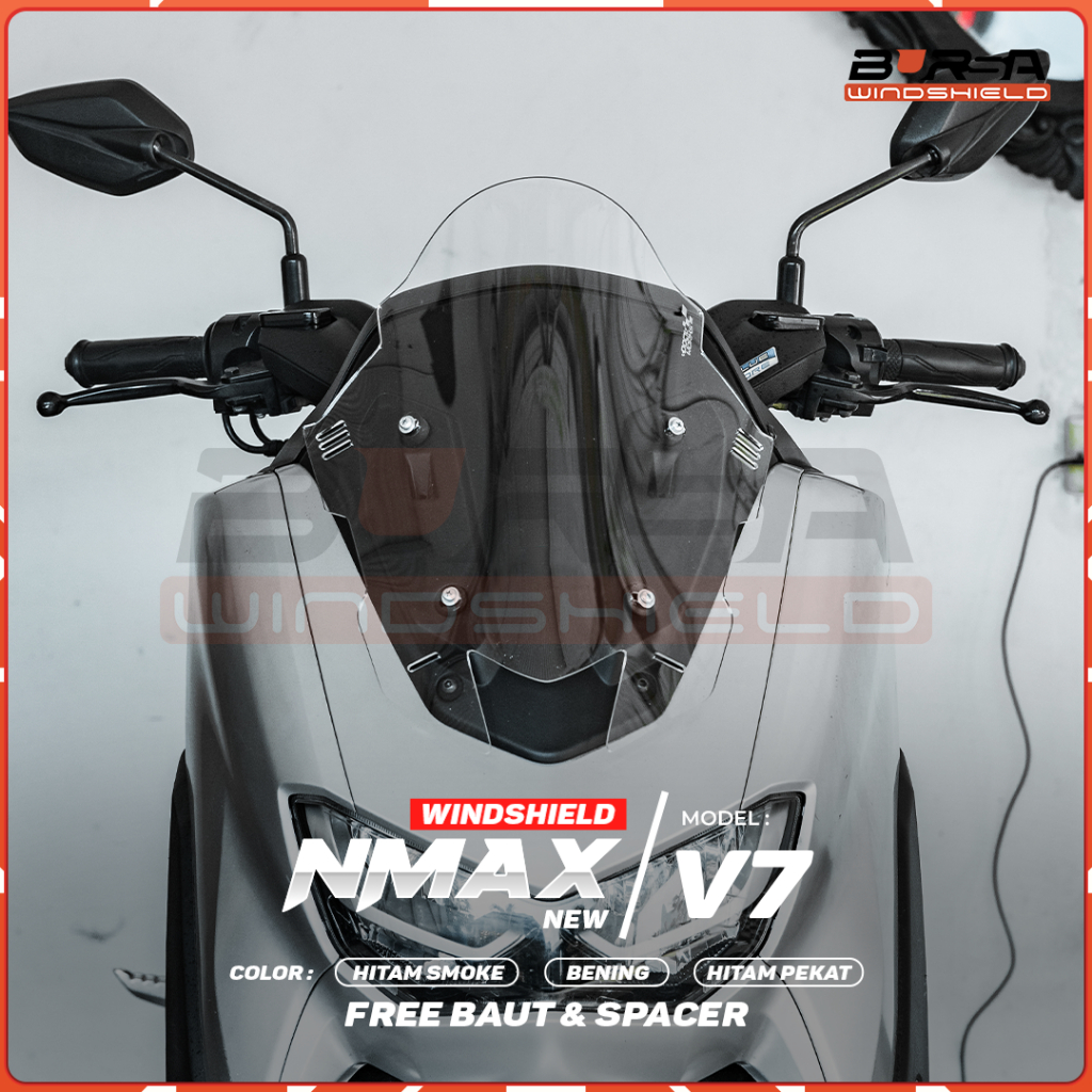 Visor Windshield V7 Nmax new Nmax old