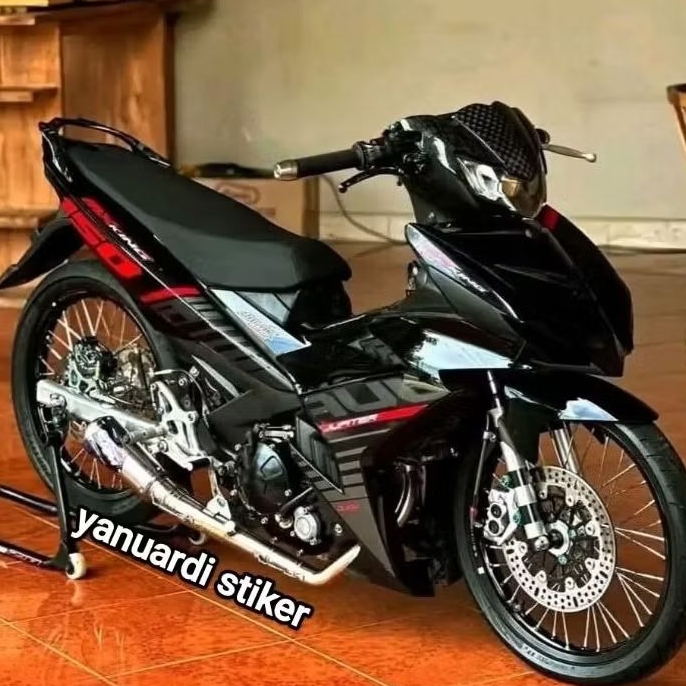 STRIPING STIKER LIST JUPITER MX KING 150 TAHUN 2015 STIKER MX KING 150 TAHUN 2015
