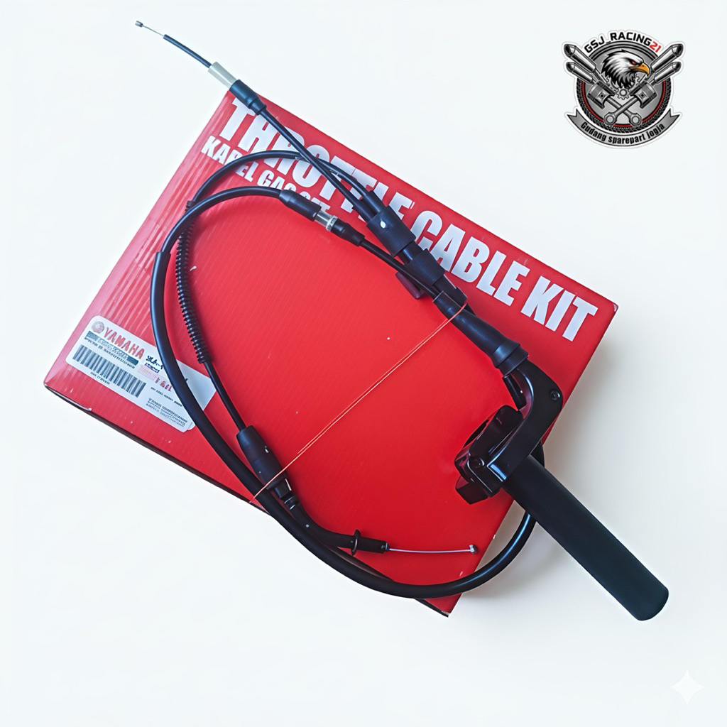 GAS SPONTAN RXKING YZ KABEL 2 CABANG ORIGINAL 3KA PNP RXKING