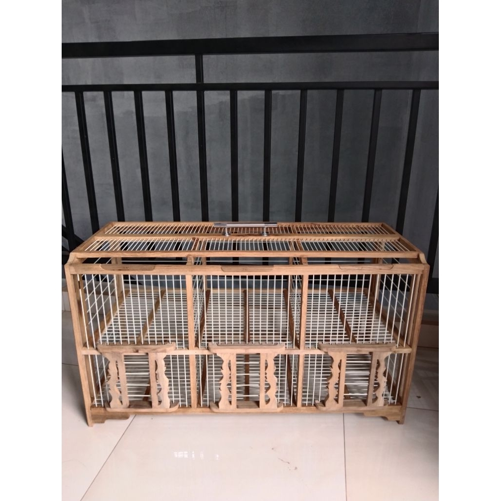 dongdang Ambrukan//sangkar dondang jemur merpati 3 pasang/6 pintu