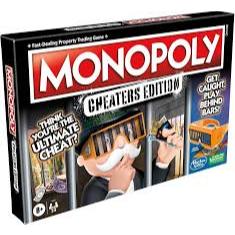 Monopoly Game: Cheaters Edition Board Game, for 3-6 Players, Ages 8 and Up