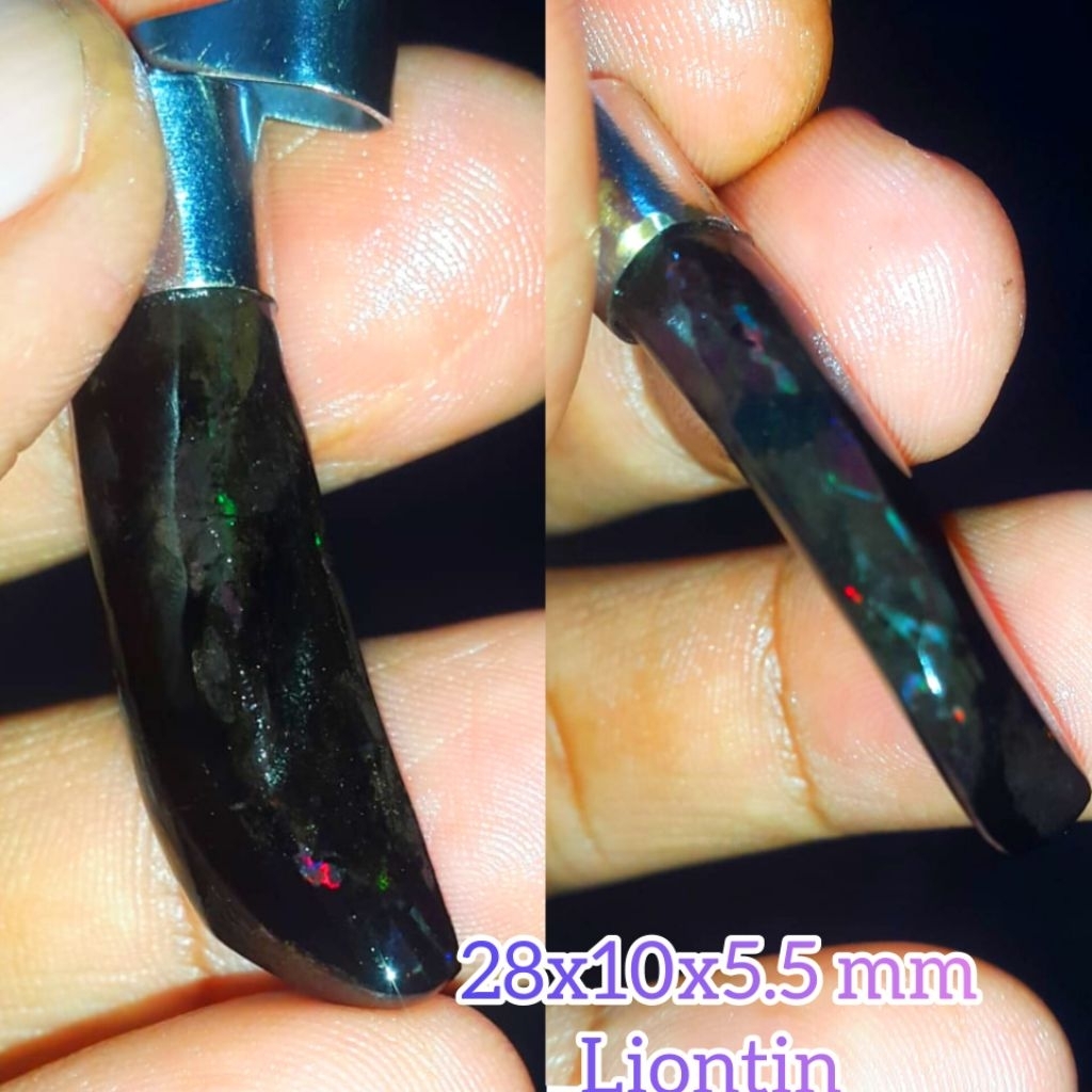 Black Opal Sempur Banten Natural Jarong Bahan Ranting