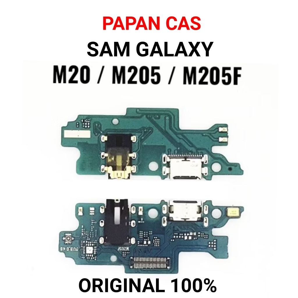Konektor charger For Samsung M20 / M205 / M205F / Plus IC Flexible konektor charger Papan Cas Board 