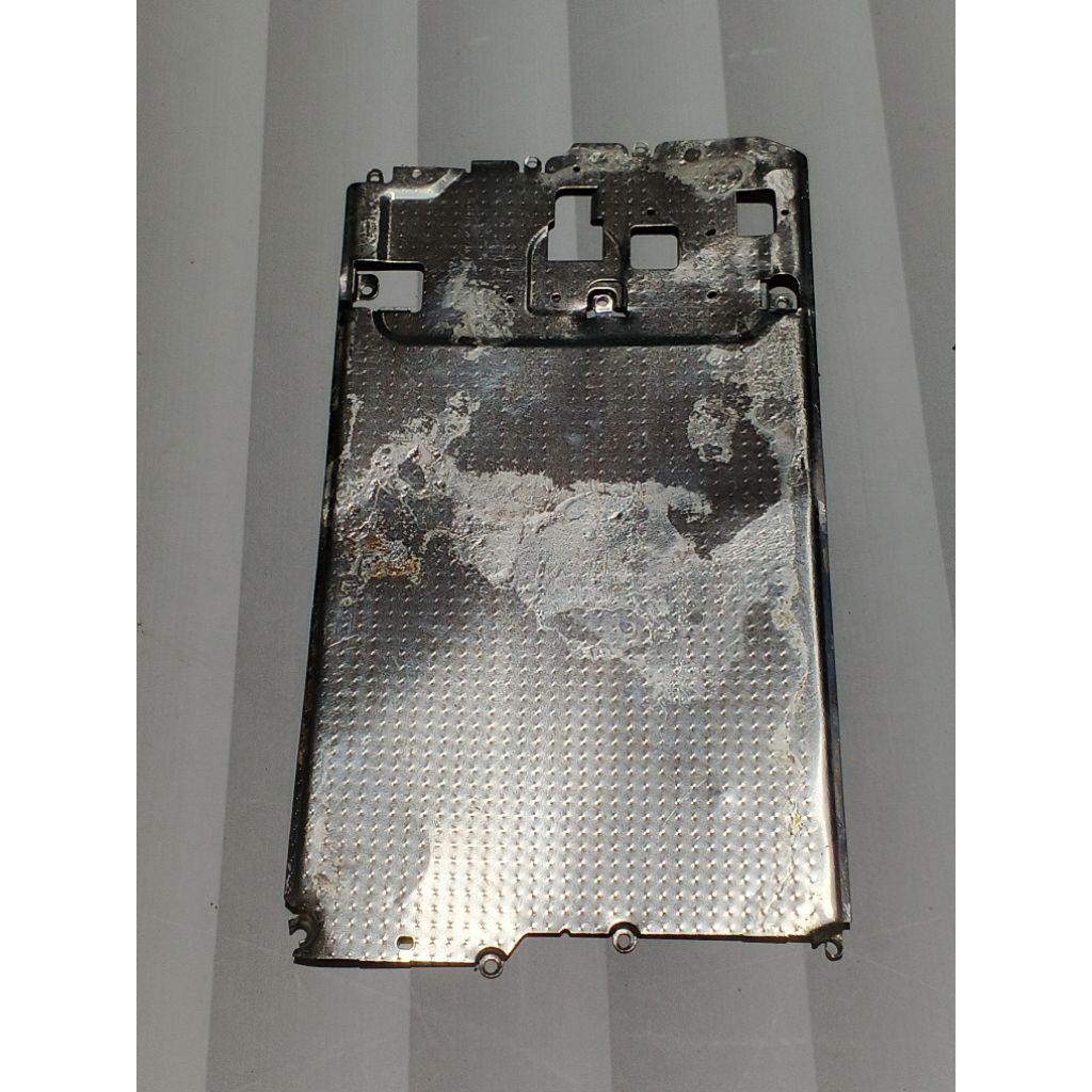 Kaleng penutup lcd Oppo A5s original normal copotan asli