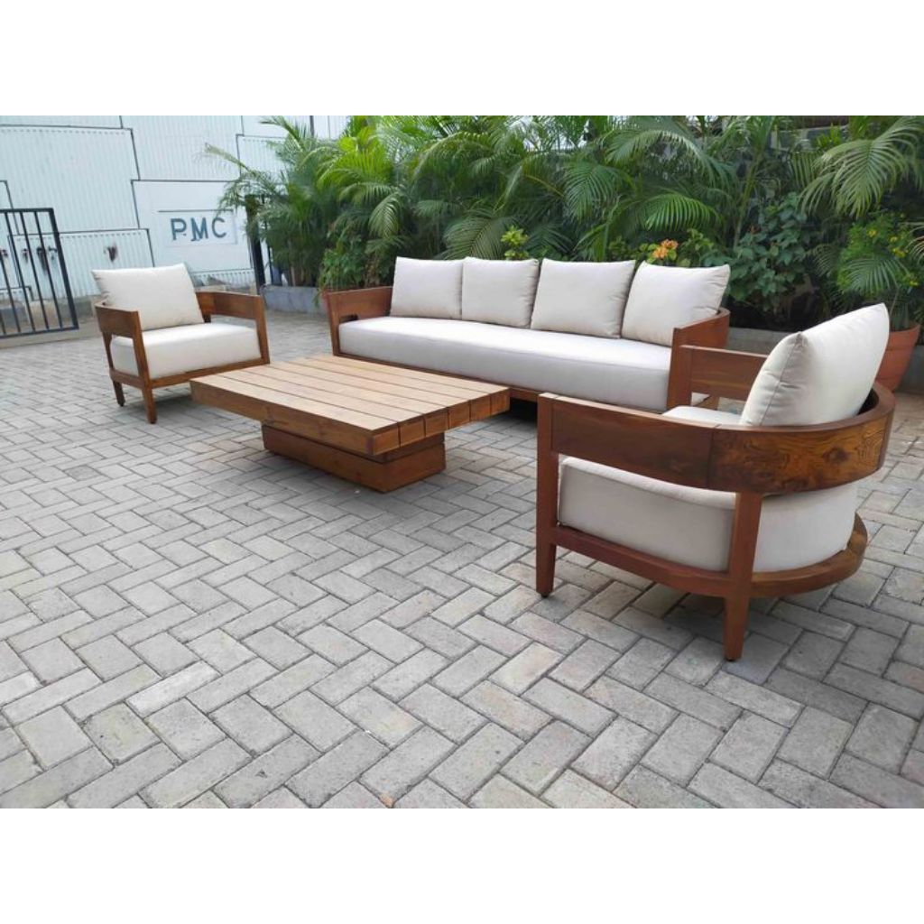 sofa tamu outdoor minimalis/sofa outdoor/sofa outdoor waterproof/sofa outdoor set/sofa outdoor cafe/