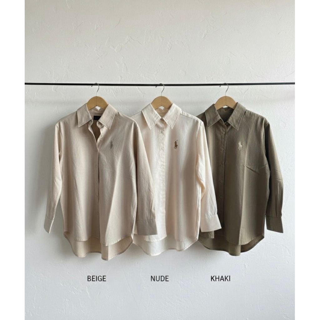 Kemeja Oversize Suede