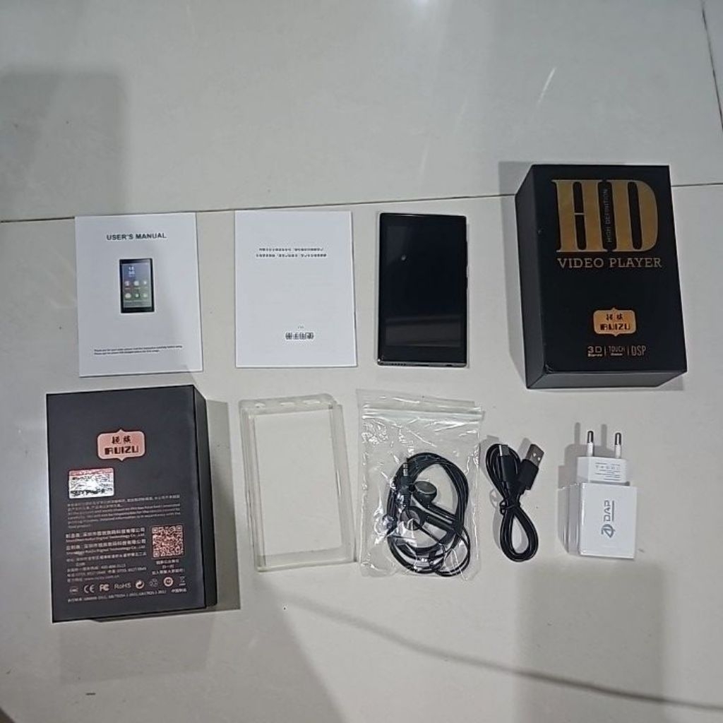 Ruizu HD vidio player 32 GB H10