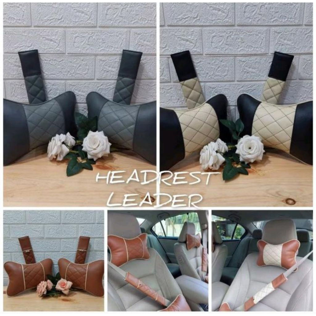 Bantal Mobil Bantal Headrest Jok Mobil