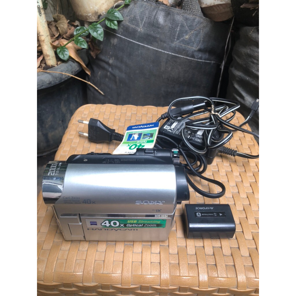 handycam camcorder video sony dcr hc54 mini dv