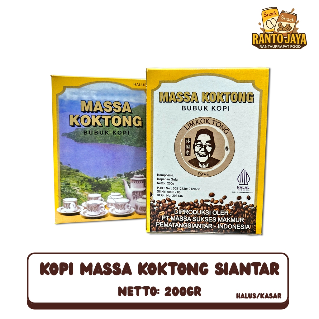 Bubuk Kopi Kok Tong Asli Siantar 200gr