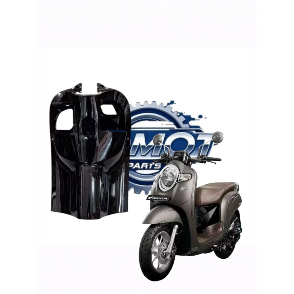 LEGSHIELD KUNCI DASBOR KUNCI HITAM KILAP SCOOPY FI ESP LED 2017 - 2019