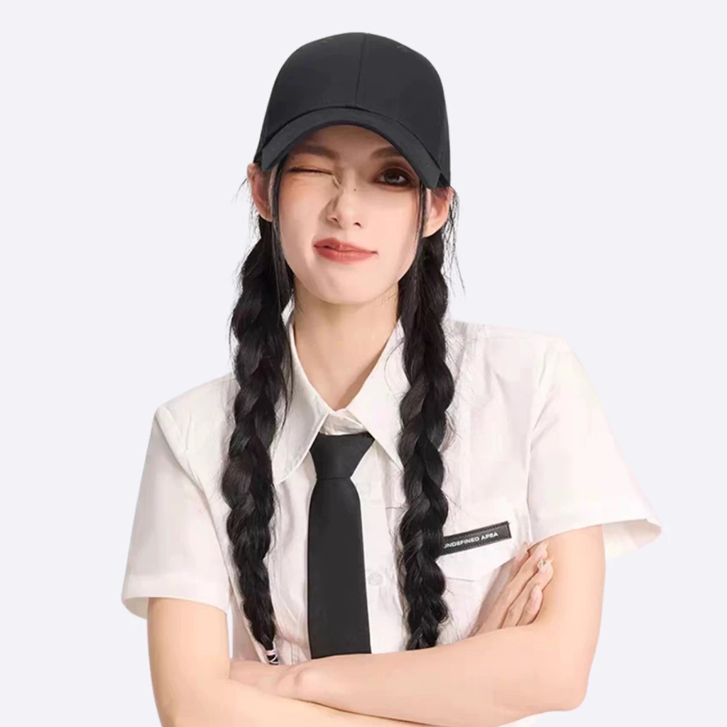 Thesolyh-Mostorhata/Qyounger Topi Bisbol Fashion Pria Wanita Polos Baseball Caps Black