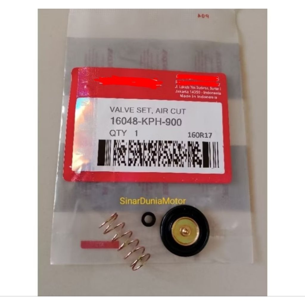 Karet Membran Diafragma/ Membran Karburator/ Diapragma Karet Vacum Karisma Kharisma, Supra Fit New, 