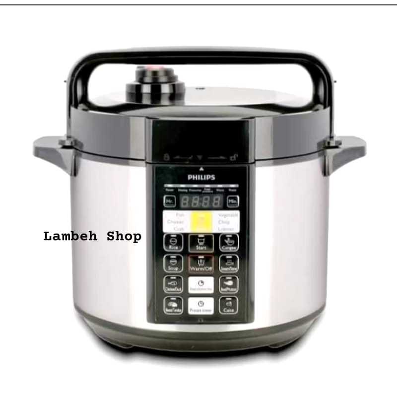 PHILIPS Elektric Pressure Cooker HD2136 - HD 2136 Garansi Resmi BATAM